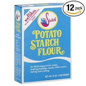 Swan Potato Starch Flour, 12 Ounce Units Grocery & Gourmet Food
