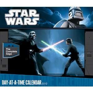  (5x6) Star Wars Movie Saga 2012 Daily Box Calendar 