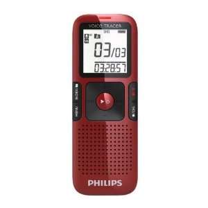  PHILLIPS DIGITAL RECORDER W/CLEARVOICE (RED) Electronics