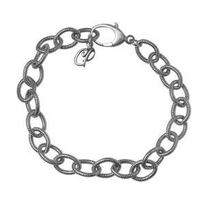  Carolyn Pollack Sterling Silver Oval Link Chain Bracelet 