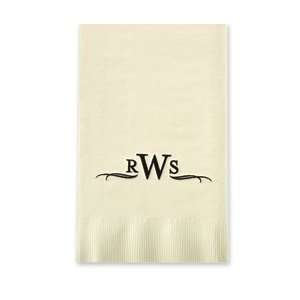 Personalized Stationery   Romance Foil Stamped Guest Towel  