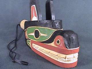    Authentic Northwest Coast Hand carved Richard Baker Squamish Band