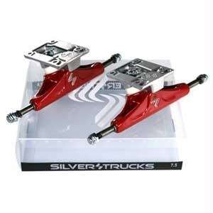  Silver Truck 7.5 Red, Set of 2