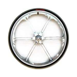 Glance Wheels   Classic   Size 25 inch   Clear Anodized Hand Rims   1 