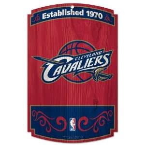  Cleveland Cavaliers 11x17 Wood Sign