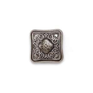 Metal Button 1 1/8 Newbury Square Antique Silver By The 