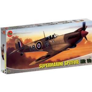  Airfix 1/24 Supermarine Spitfire Mk VB Aircraft Kit Toys 