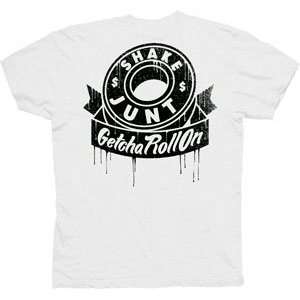  Shake Junt T Shirt Getcha Roll On II [Large] White 