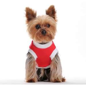  Spring Summer Pet Puppy Doggie Clothes Red Sports Vest 