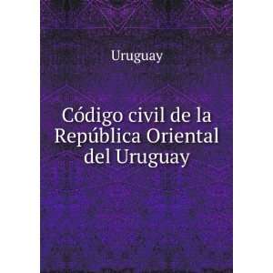  CoÌdigo civil de la RepuÌblica Oriental del Uruguay 