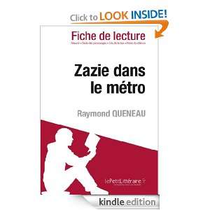 Zazie dans le métro de Raymond Queneau (Fiche de lecture) (French 