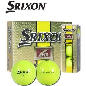  Srixon 2010 Z Star Tour Yellow Golf Balls (One Dozen 