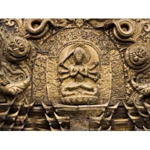  Detail, Repousse Work, Rato Machendranath Temple, Patan 
