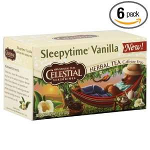 Celestial Seasonings Vanilla, Sleepytime, 1 ounces (Pack of6)