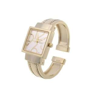  Geneva Womens Polished Square Face Watch Jewelry
