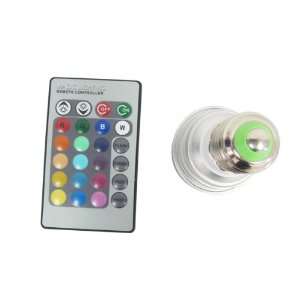  Magic Lighting LED Light Bulb and Remote with 16 Different 