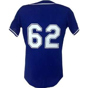 62 Dodgers Game Used Batting Practice Jersey  (circa 2005) Size 40 