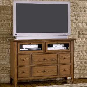   Life Entertainment Center/TV Stand in Golden Ash