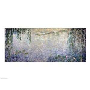   central section, 1915 26   Poster by Claude Monet (24x18) Home