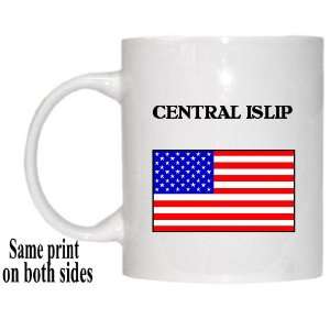  US Flag   Central Islip, New York (NY) Mug Everything 