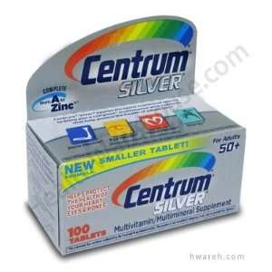  Centrum Silver Multivitamin   100 Tablets Health 