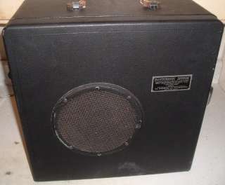   Illustravox Sr Projector/Phonograph Tube Amp Field Coil Speaker  