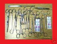 90 PCS CANINE+FELINE SPAY PACK VETERINARY SURGICAL INSTRUMENTS  