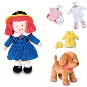  Dressable Madeline Doll with Clothes and Genevieve Set of 
