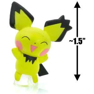  Spiky eared Pichu ~1.5 Mini Figure   Pokemon Clipping 
