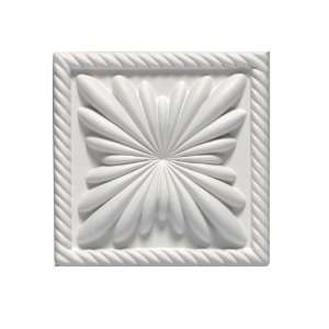 Focal Point 98900 Anatole Block Rosette 4 5/16 Inch by 4 5/16 Inch by 