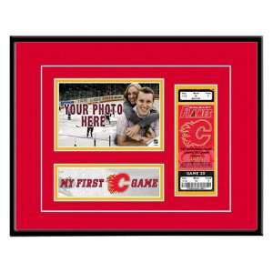 Calgary Flames My First Game Ticket Frame  Sports 