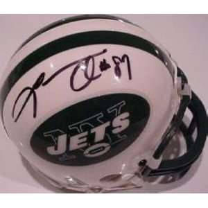  Laverneus Coles (New York Jets) Football Mini Helmet 