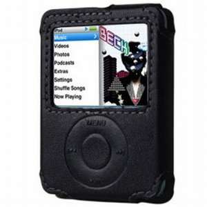 Speck TechStyle Leather Case for iPod nano 3G (Black)