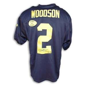  Autographed Charles Woodson Jersey   with Heisman Winner 