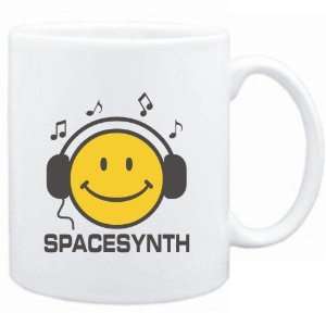  Mug White  Spacesynth   Smiley Music
