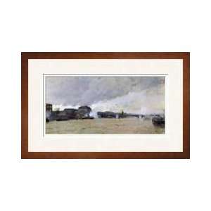  The Flooding Of The Seine C1903 Framed Giclee Print