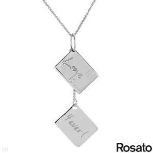  Rosato Sterling Silver Ladies Necklace. Total Item weight 