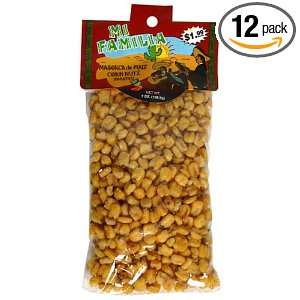 Mi Famillia Plain Corn Nuts, 7 Ounce Packages (Pack of 12)  