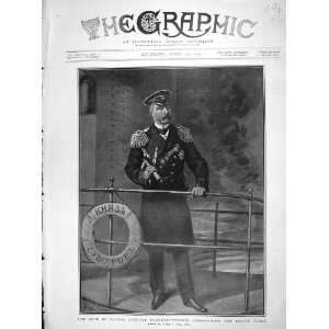  1905 ADMIRAL ROZHDESTVENSKY BALTIC SHIPS COMMANDER