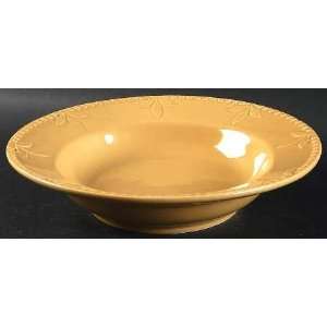   Sorrento Wheat (Gold) 9 Individual Pasta Bowl, Fine China Dinnerware