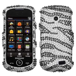 Zebra Bling Accessory Case Cover Samsung Solstice 2  