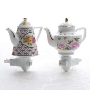  Sorelle Set of Two Tea Pot Nightlights