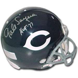  Gale Sayers Chicago Bears Autographed Throwback Helmet 