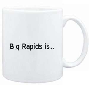  Mug White  Big Rapids IS  Usa Cities