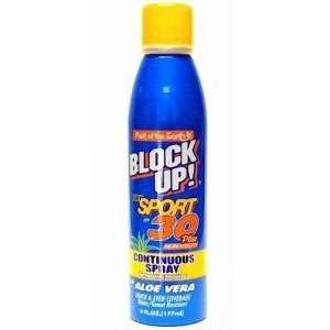 Fruit of the Earth Block Up Sport Aerosol Continuous Spray UVA/UVB 