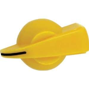  Push On Chicken Head Knob, Yellow Musical Instruments