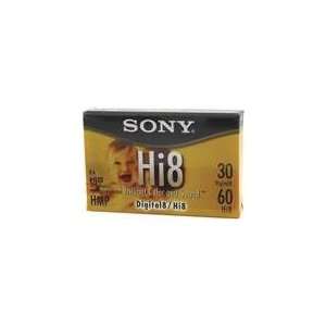  Sony Hi8/Digital8 Metal Particle Video Cassette 