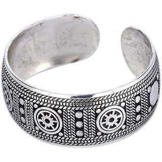 Tibet Tibetan Silver Lucky Totem Bangle Bracelet cuff free ship 