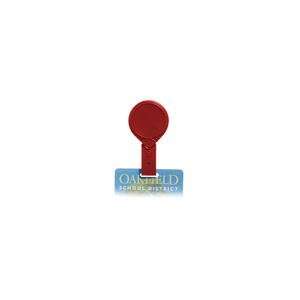  Red Twist Free Mini Bak Badge Reel with Belt Clip Red 