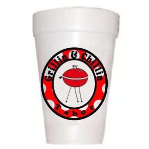  Personalized Grillin & Chillin Cups Baby